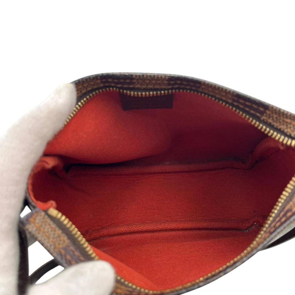 LOUIS VUITTON Brown Damier Canvas Pouch - Picture 9 of 10